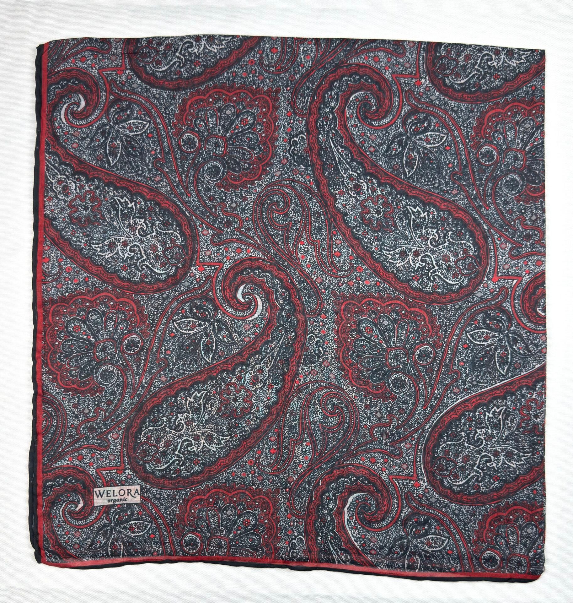 Karlea Scarf Yaz Esintisi Eşarp - Royal Paisley