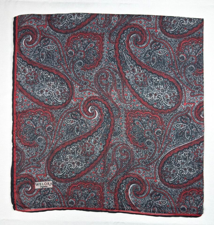 Karlea Scarf Yaz Esintisi Eşarp - Royal Paisley