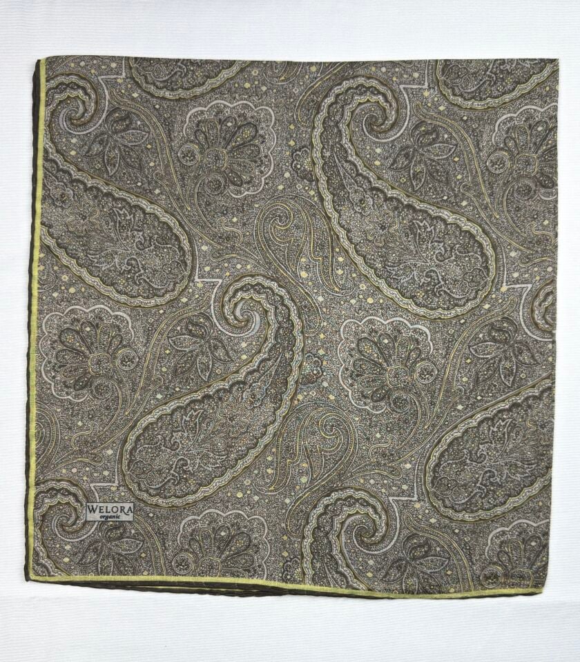 Karlea Scarf Yaz Esintisi Eşarp - Royal Paisley