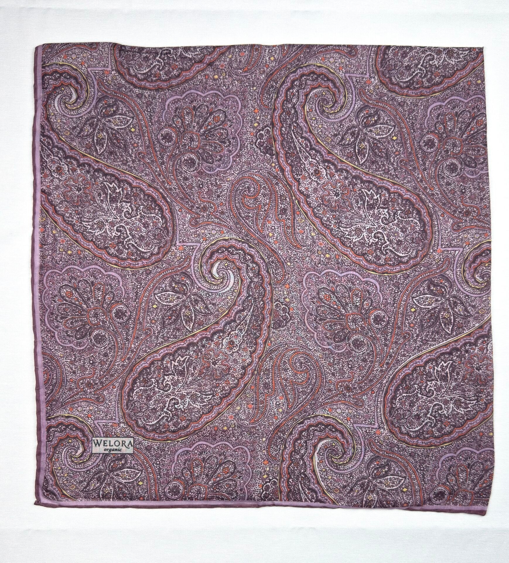 Karlea Scarf Yaz Esintisi Eşarp - Royal Paisley