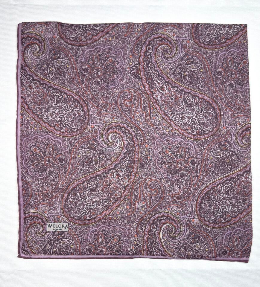 Karlea Scarf Yaz Esintisi Eşarp - Royal Paisley