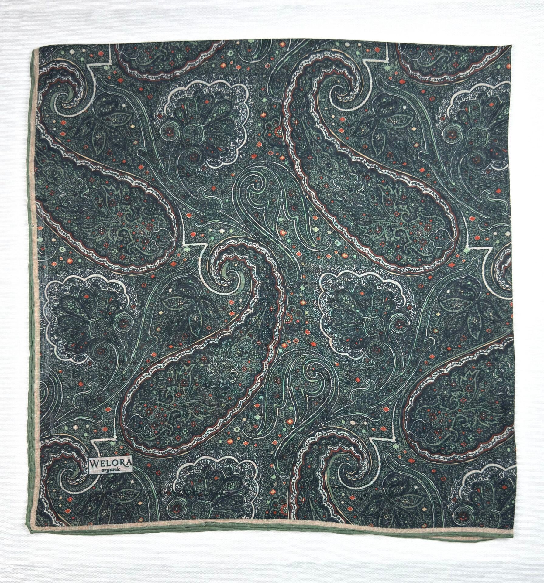 Karlea Scarf Yaz Esintisi Eşarp - Royal Paisley