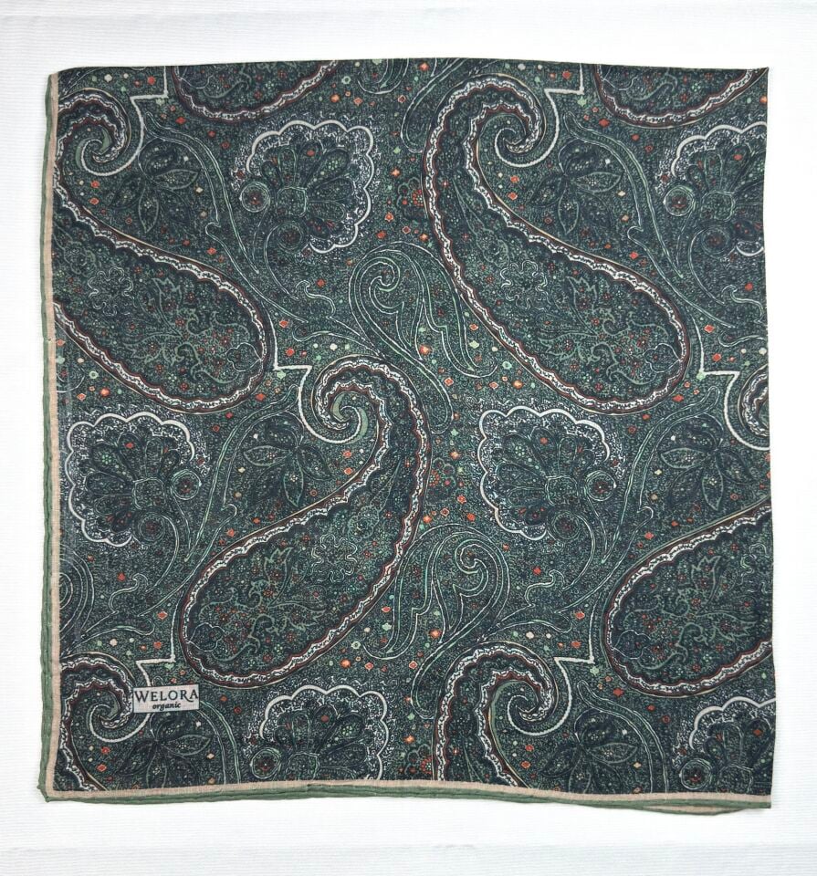 Karlea Scarf Yaz Esintisi Eşarp - Royal Paisley