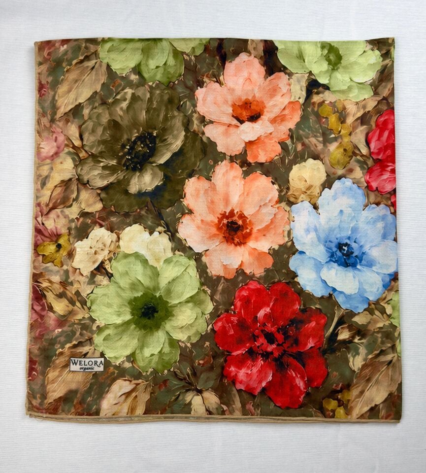 Karlea Scarf Organik Eşarp - Flora