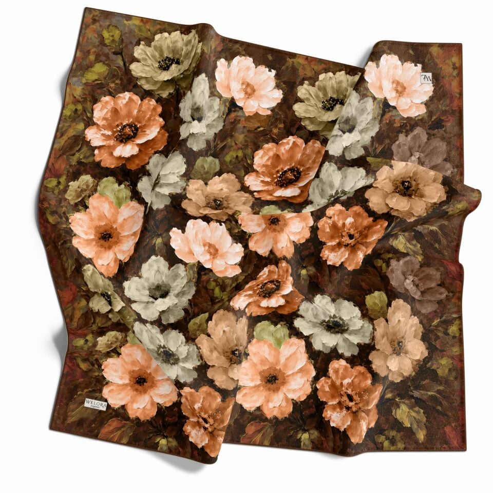 Karlea Scarf Organik Eşarp - Flora