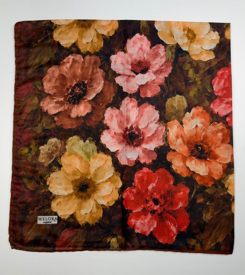 Karlea Scarf Organik Eşarp - Flora