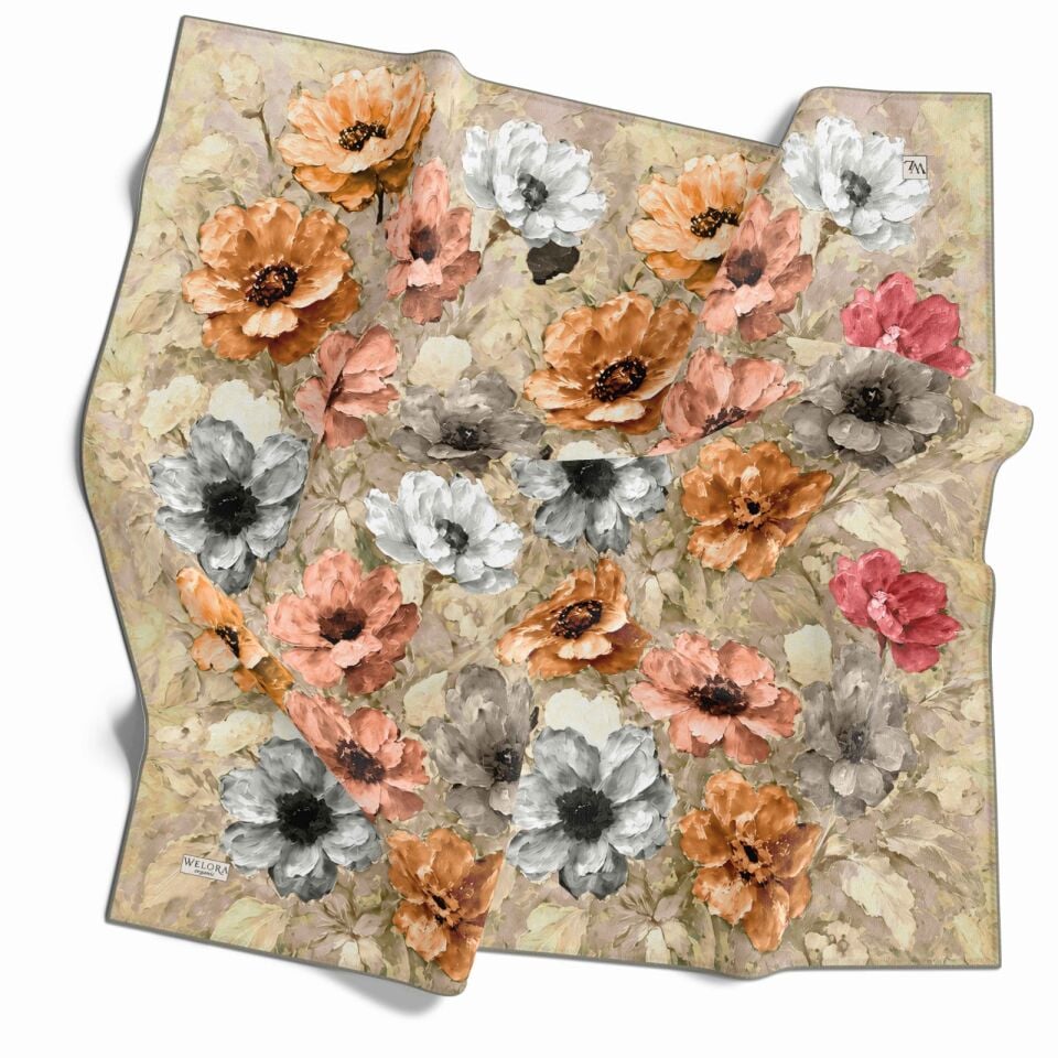 Karlea Scarf Organik Eşarp - Flora