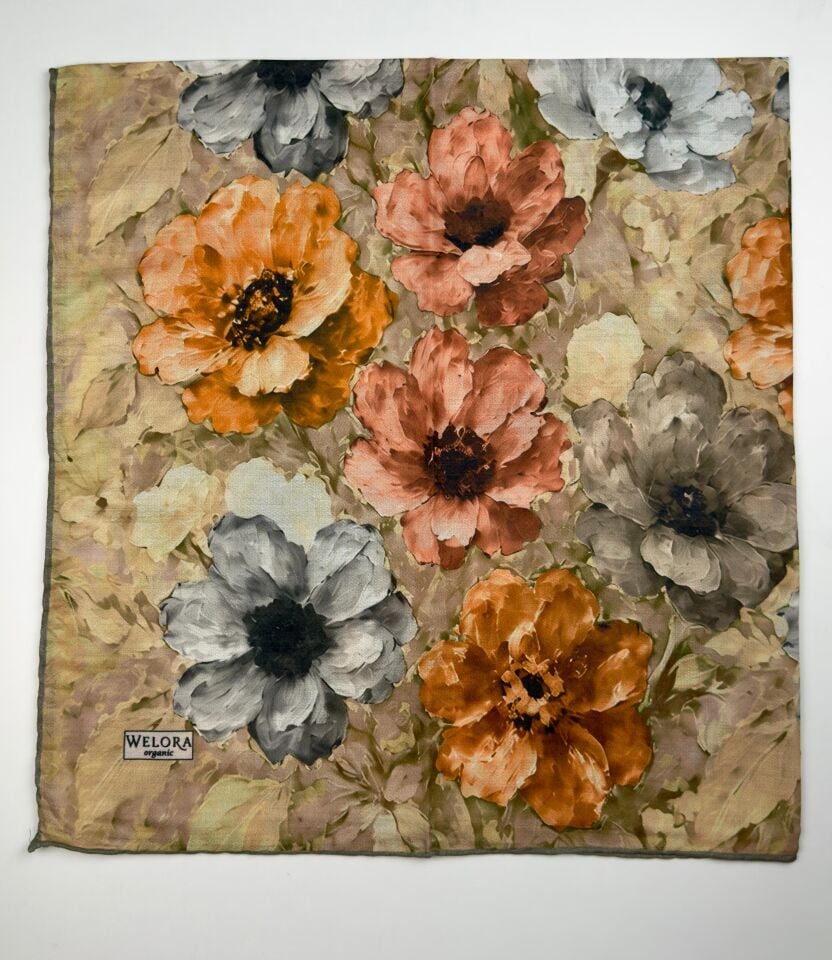 Karlea Scarf Organik Eşarp - Flora