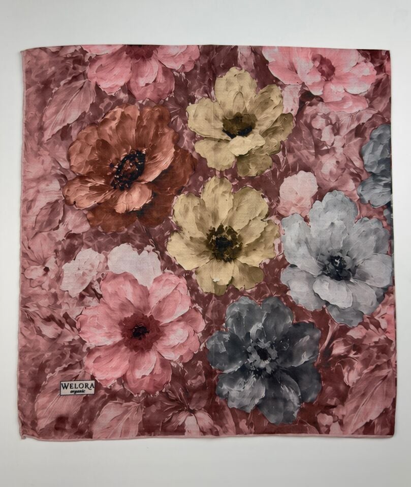 Karlea Scarf Organik Eşarp - Flora
