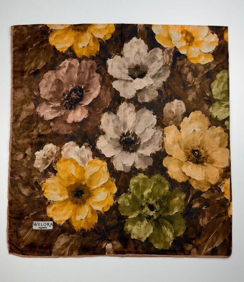 Karlea Scarf Organik Eşarp - Flora